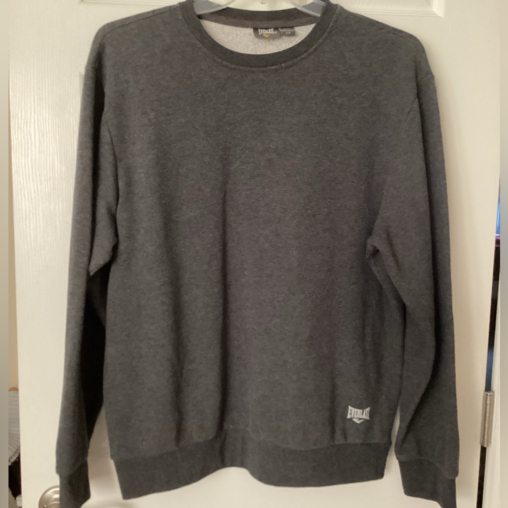Everlast men’s gray sweatshirt EUC